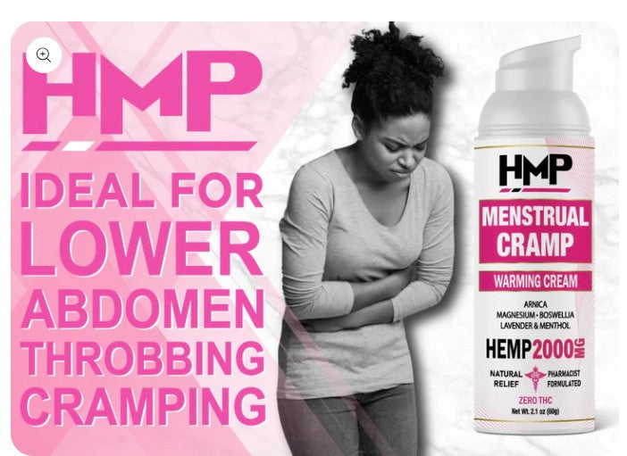 HMP BRANDS MENSTRUAL CRAMP RELIEF CREAM