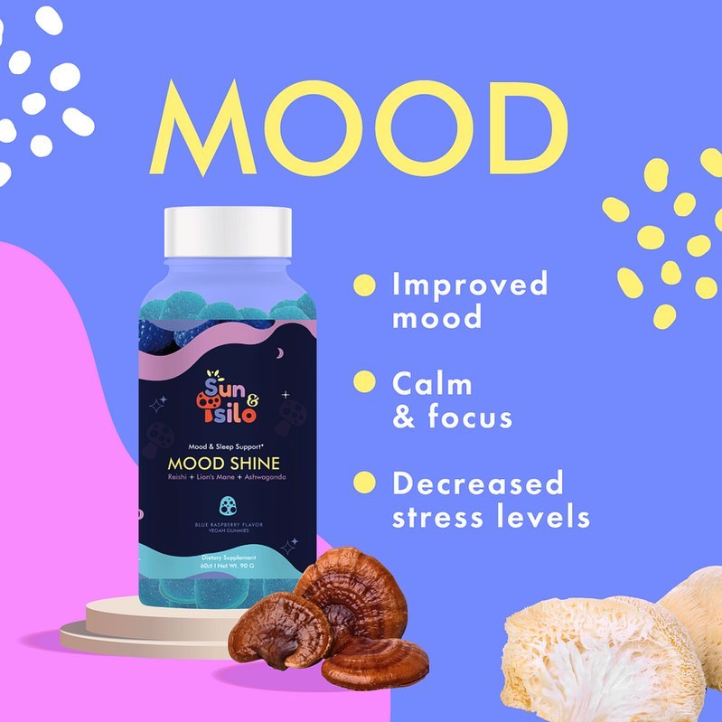 MUSHROOM GUMMIES MOOD & CALMING BLEND